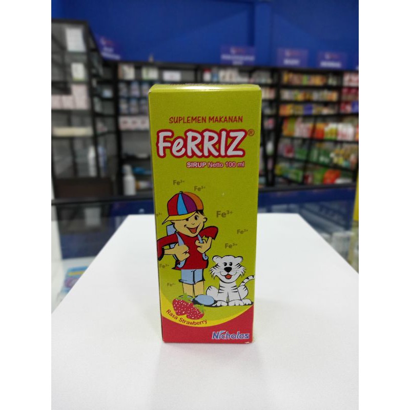 FERRIZ SYRUP DAN FERRIZ DROP