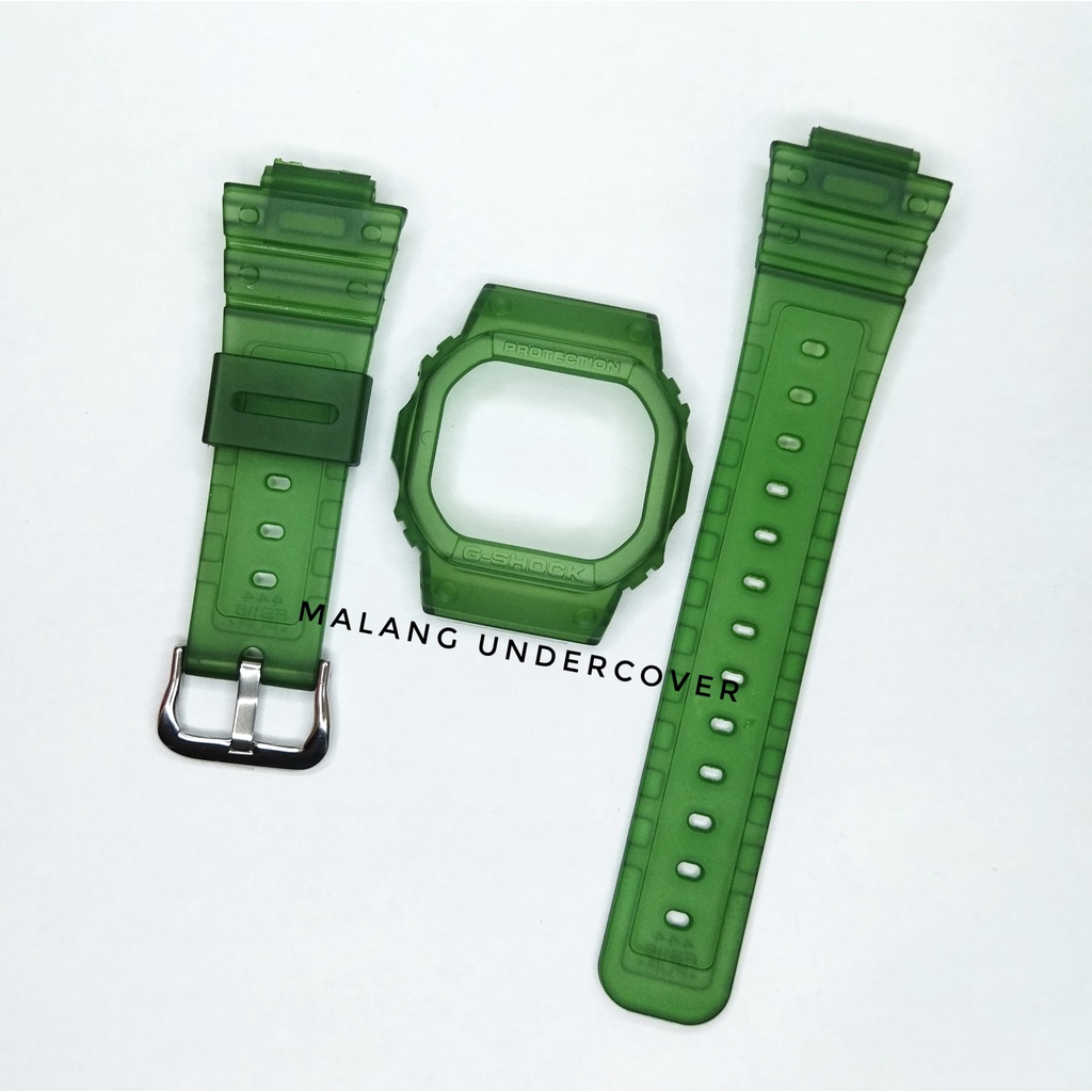 BNB BAND BEZEL CASIO GSHOCK G SHOCK DW 5600 GW B5600 DW 5030 GWX GB 5600 JUNGLE GREEN