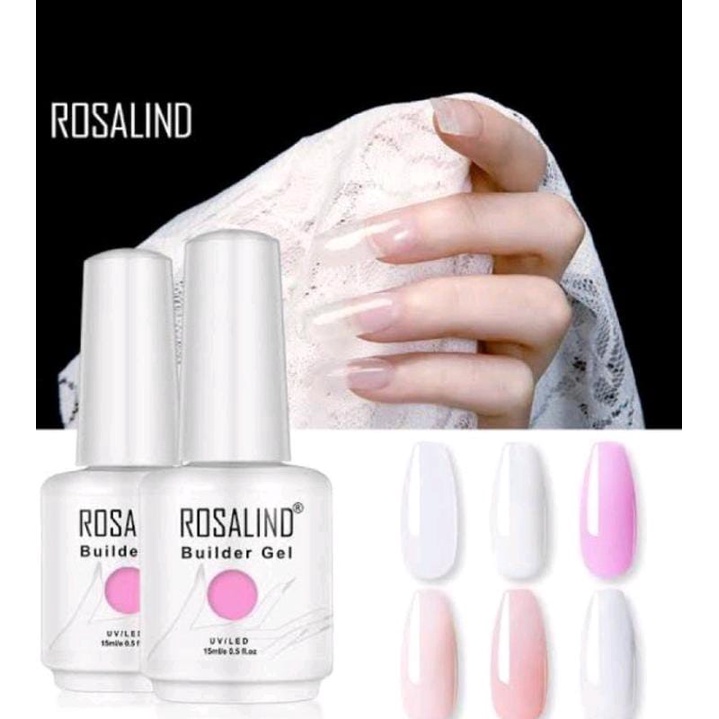 ROSALIND BUILDER GEL 15ML /NAIL EXTENSIONS UV LED