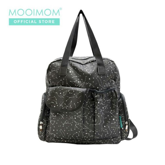 MOOIMOM 2 Ways Diaper Bag (Tas Bayi) / Tas mooimom / diaper bag / tas bayi / mooimom diaper bag / two ways diaper bag / tas pampers / tas diapers / tas fashion