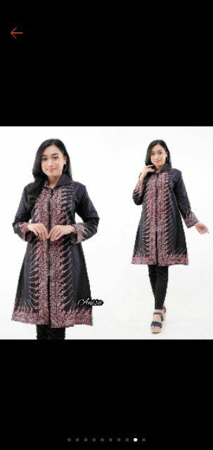 Batik Kalongan | Tunik Batik Pekalongan Size M L Xl Xxl Motif Manuk Papua