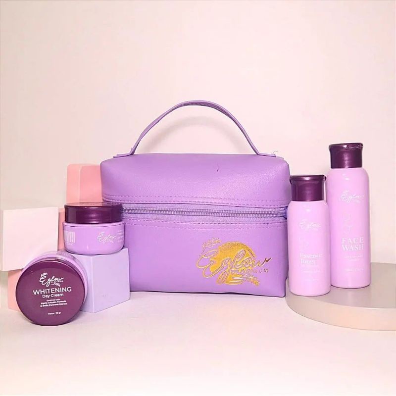 EGLOW PLATINUM PAKET SKINCARE ORIGINAL 100% RESMI BPOM