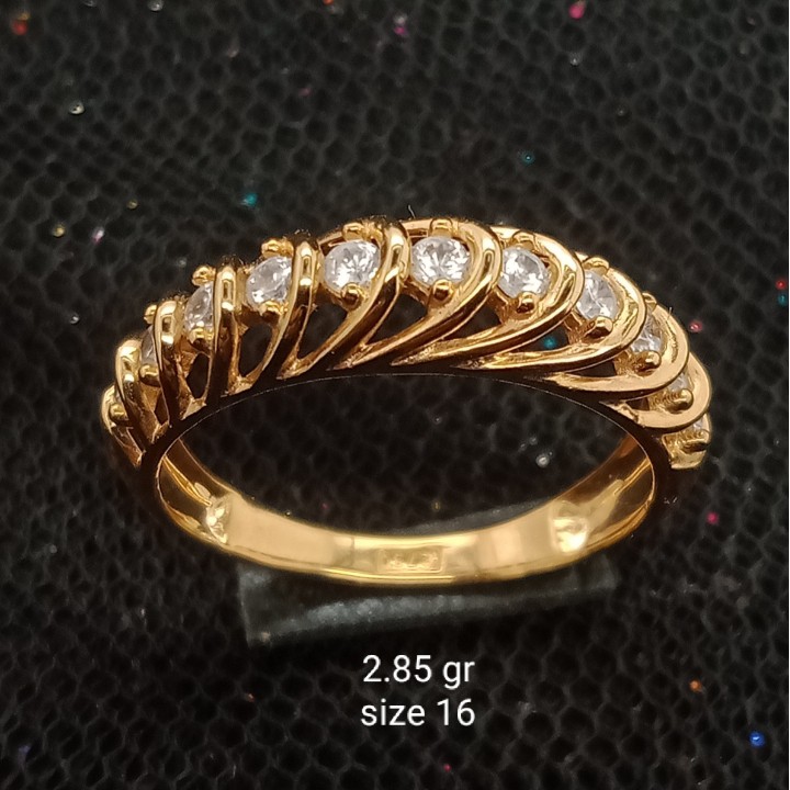 Cincin Emas 17 K - 2.85 gr Kadar 750 - 3226