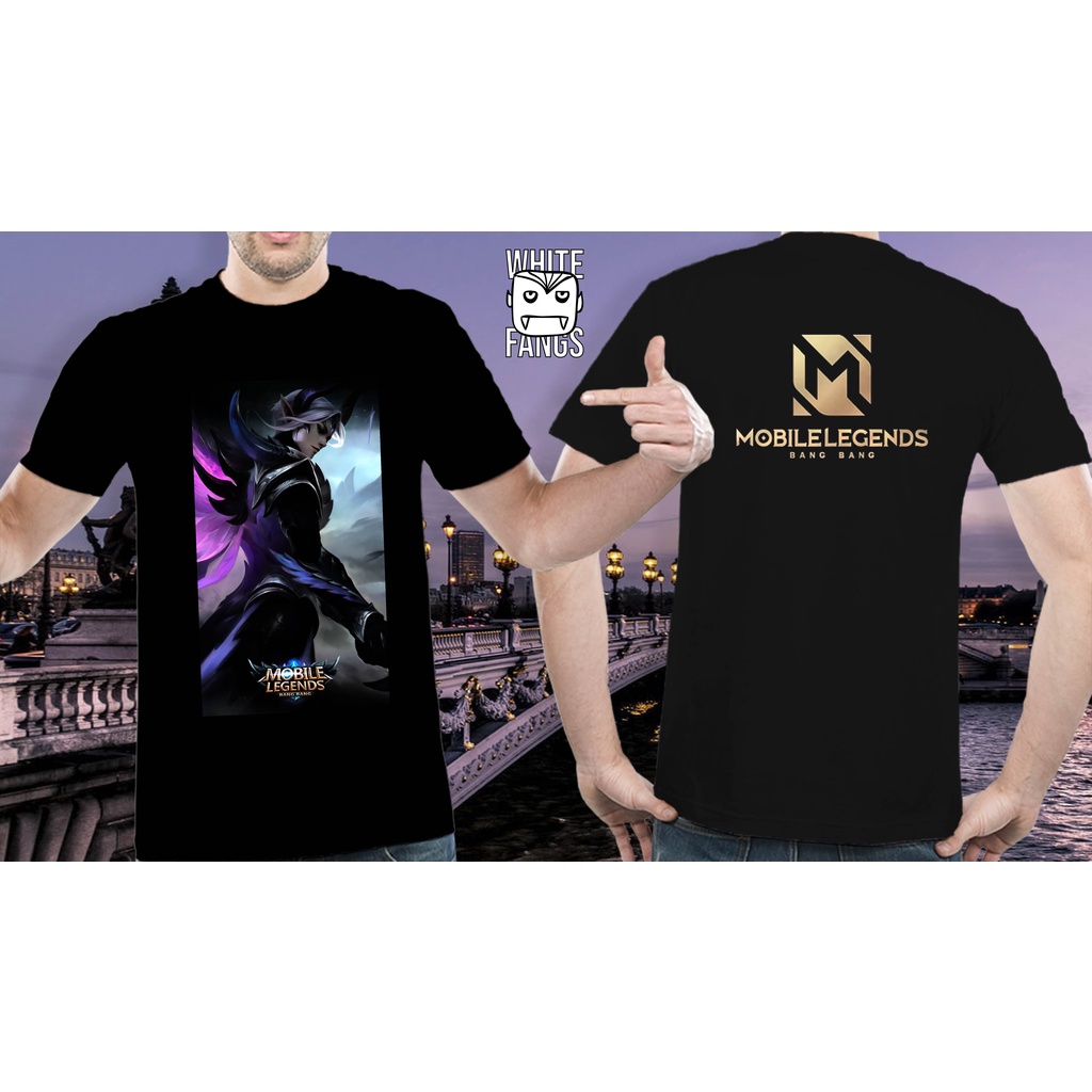 kaos game ling karakter mobile legend/game/baju unisex pria/wanita