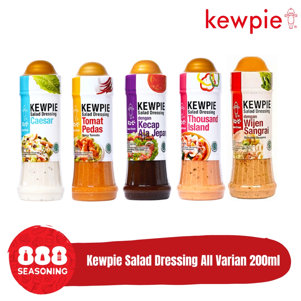 

KEWPIE SALAD DRESSING ALL VARIANT 200ml