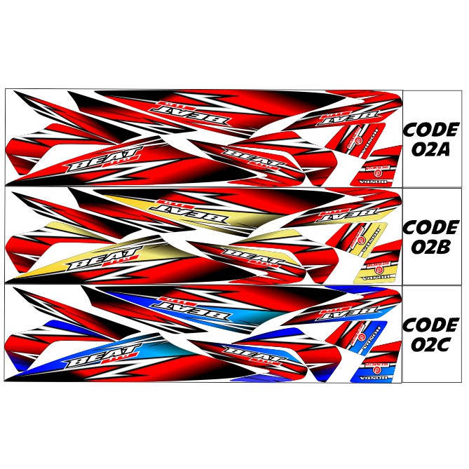 Striping BEAT Karbu - Stiker BEAT Karbu - Honda BEAT Karbu - BEAT KARBU - BEAT Karbu List Variasi