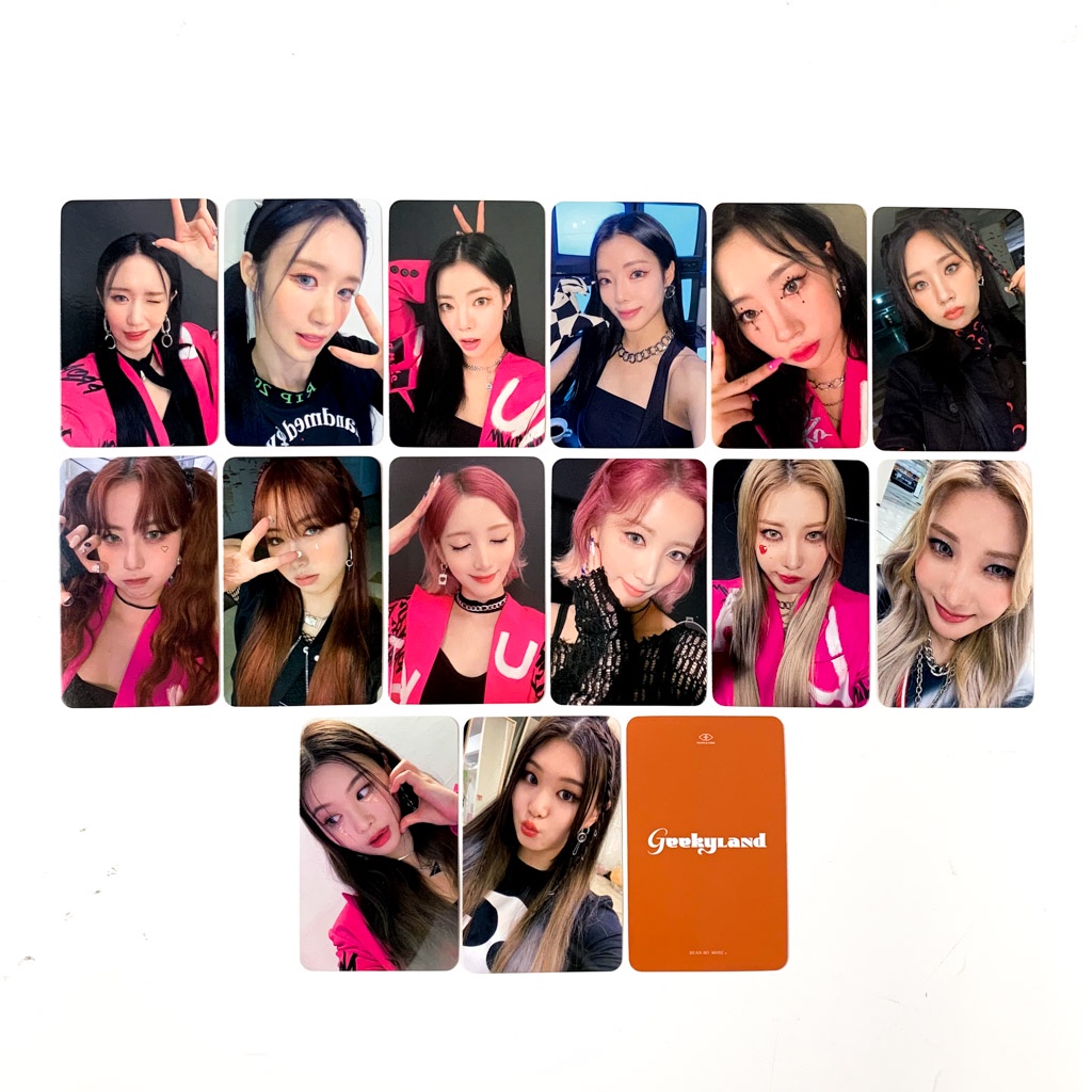 [sharing] PURPLE KISS - Geekyland Photocard Benefit (Appmus / DMM DearMyMuse / Makestar)