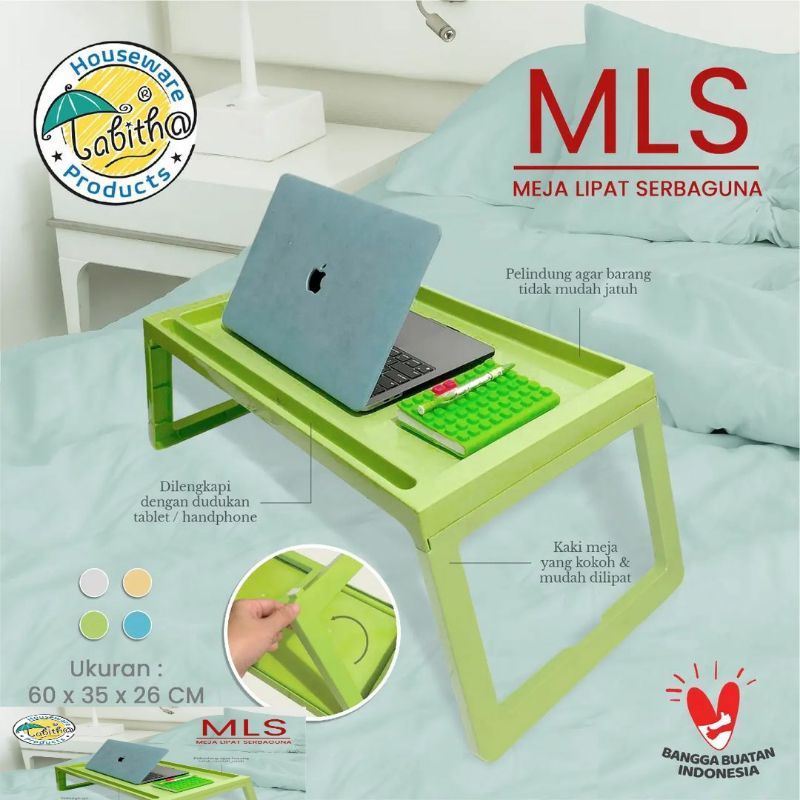 MEJA LIPAT / MEJA ANAK / MEJA BELAJAR / MEJA KASUR / MEJA LAPTOP  / MEJA LIPAT TABITHA