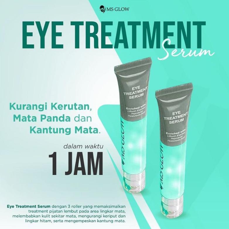 Ms Glow Eye Treatment Serum Krim Mata Panda Ampuh