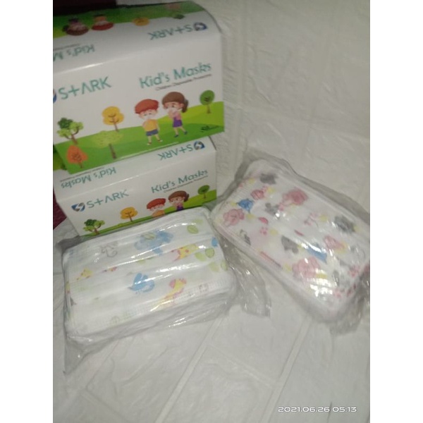 Masker Anak Merek S Ark Shopee Indonesia