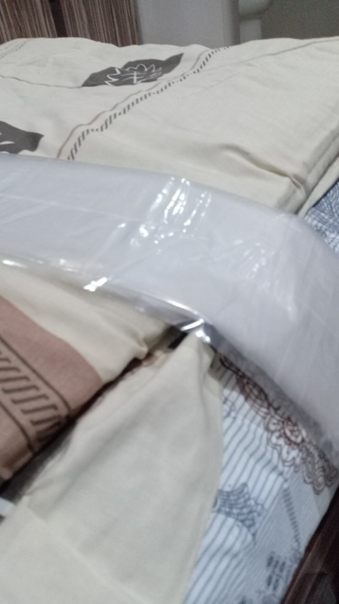 Plastik Pe Cor Packing Lebar1mter Doblelayer Dibelah Jadi Lebar 2mtr