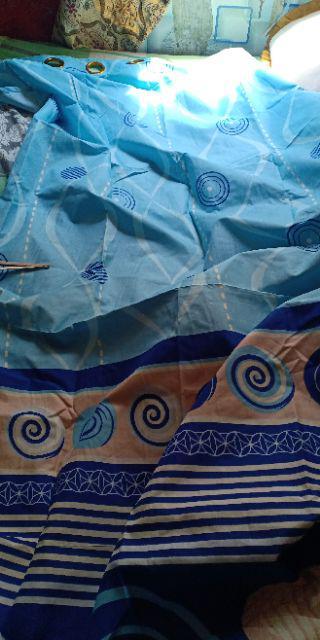 Gorden Luxury Birawa / Red Prada Tirai Smokering Murah! 115cm X 210cm