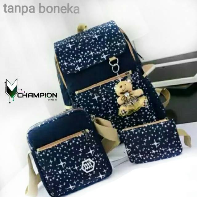 Tas Pria RDN 015 Distro Raindoz Bandung Ransel Punggung Backpack Cowok Keren Sek BRAN NB-Tp F7B6