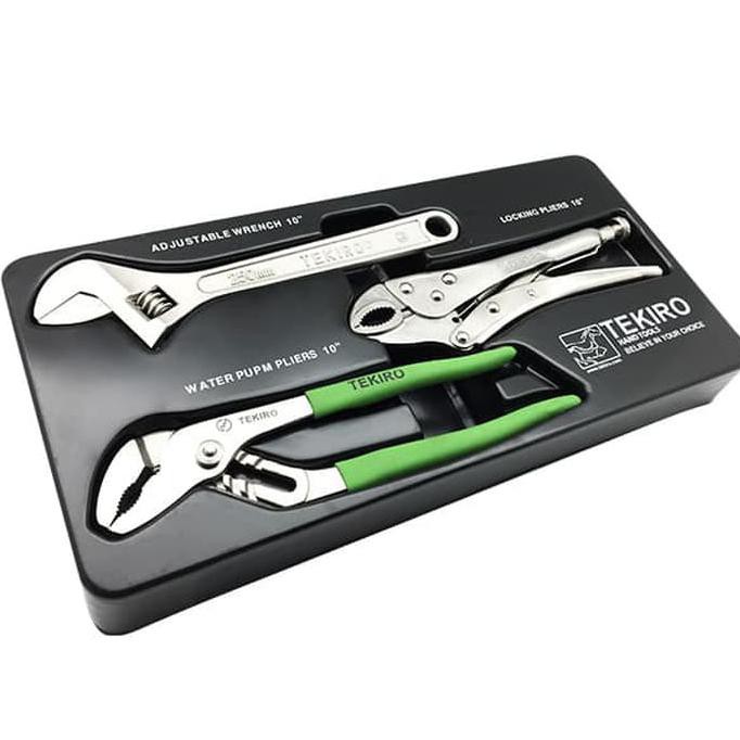 Tekiro Tool Set Kunci Inggris 3 Pcs Cabinet