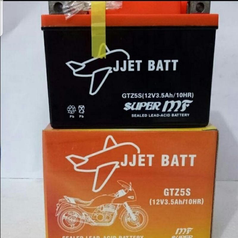 Aki kering jjet gtz5s aki motor Yamaha New Vixion Advance KHUSUS PULAU JAWA