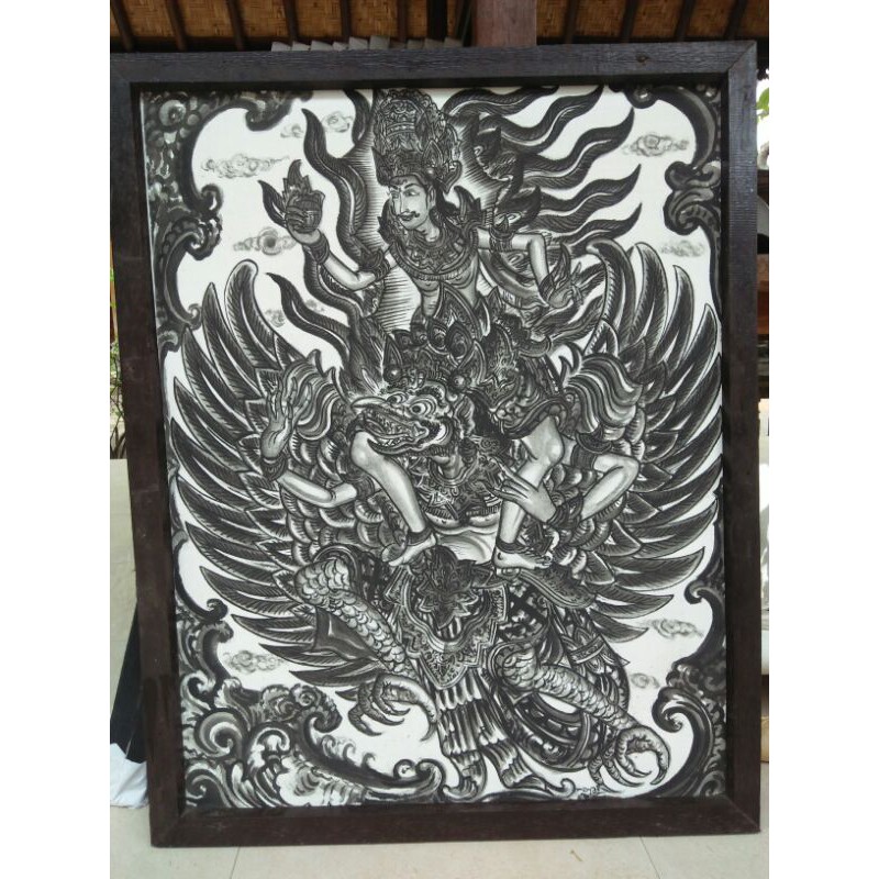 Lukisan Garuda Wisnu Kencana