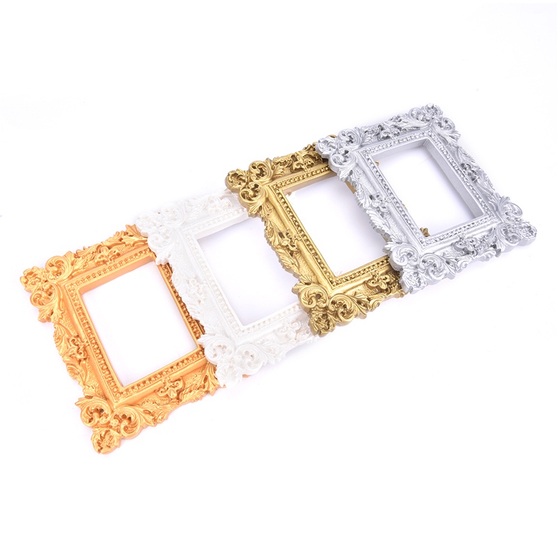 Bingkai Foto Bahan Metal Gaya Retro Untuk Display Nail Art