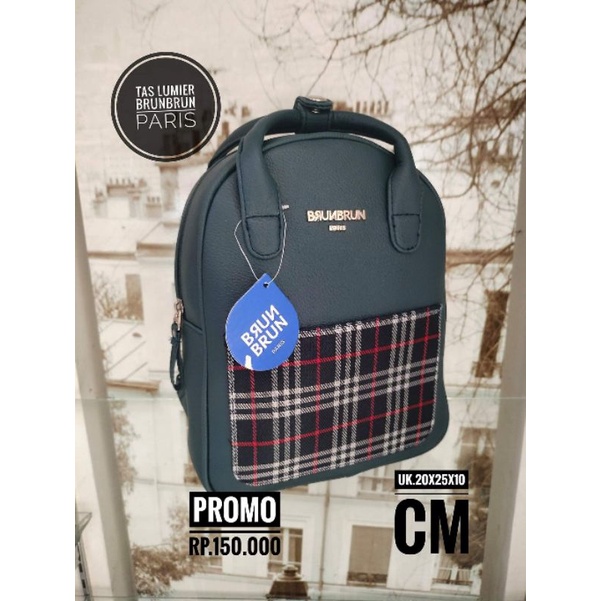 TAS LUMIER BRUNBRUN PARIS TAS RANSEL BRUNBRUN PARIS