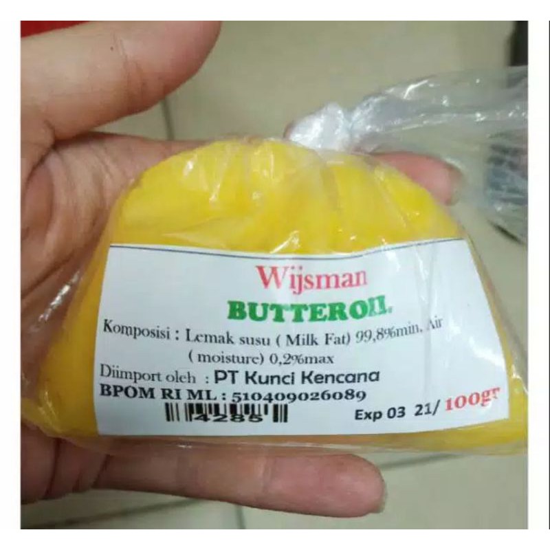 

WISMAN WIJSMAN butter oil - induk mentega wisman 100 gr