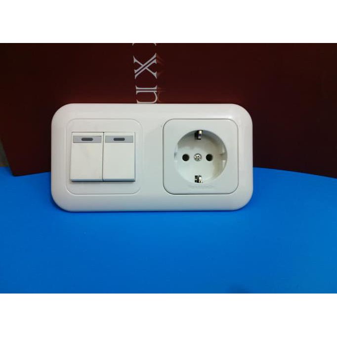 PANASONIC STOP KONTAK + SAKLAR SERI ILUMINASI