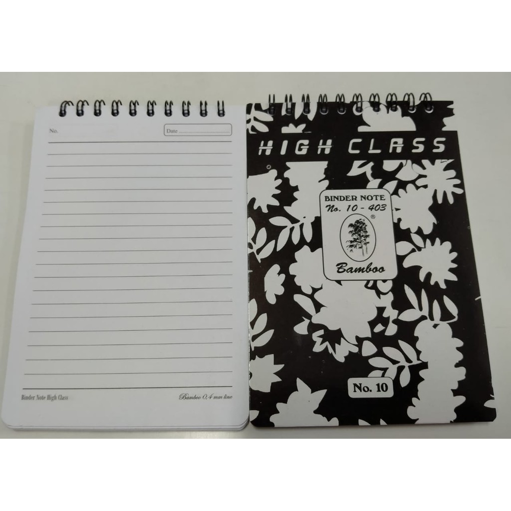 

BLOCK NOTE BAMBOO BINDER NOTE TANGGUNG 10