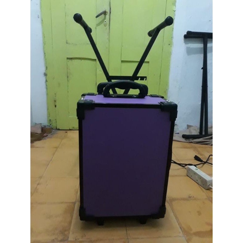 BEAUTYCASE MINI FM LAMPU FLAT FREE KAKI