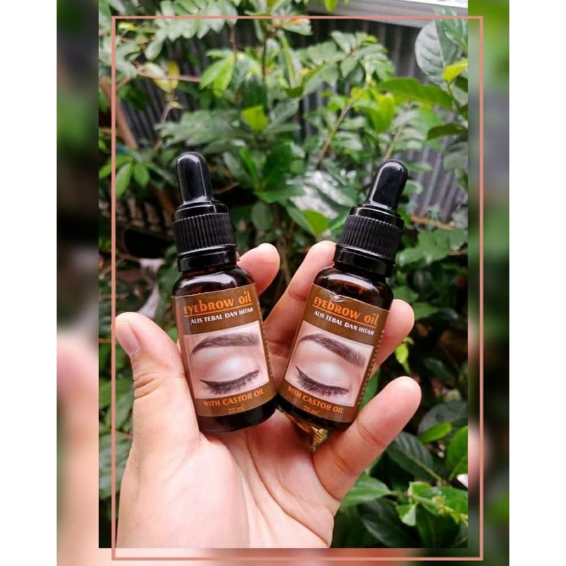 Minyak Penyubur Alis 20ml Eyebrow Oil Penebal Alis Penumbuh Bulu Mata Penumbuh