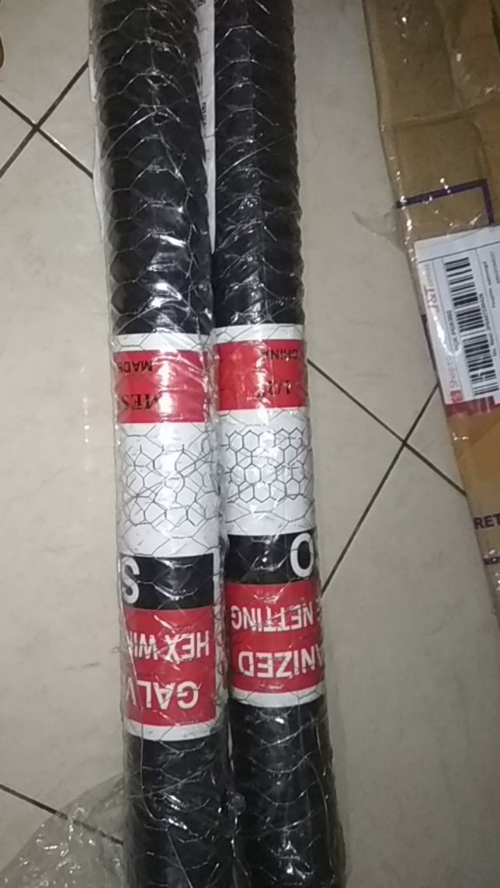 Kawat Ayam Roll Rollan / Chicken Wire Mesh / Kawat Galvanized Panjang 7.5m