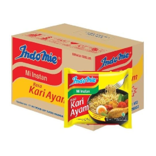 

Indomie Kari Ayam 1 Dus (Isi 40)