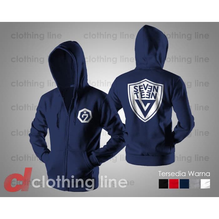 HOODIE ZIPPER SEVENTEEN KPOP