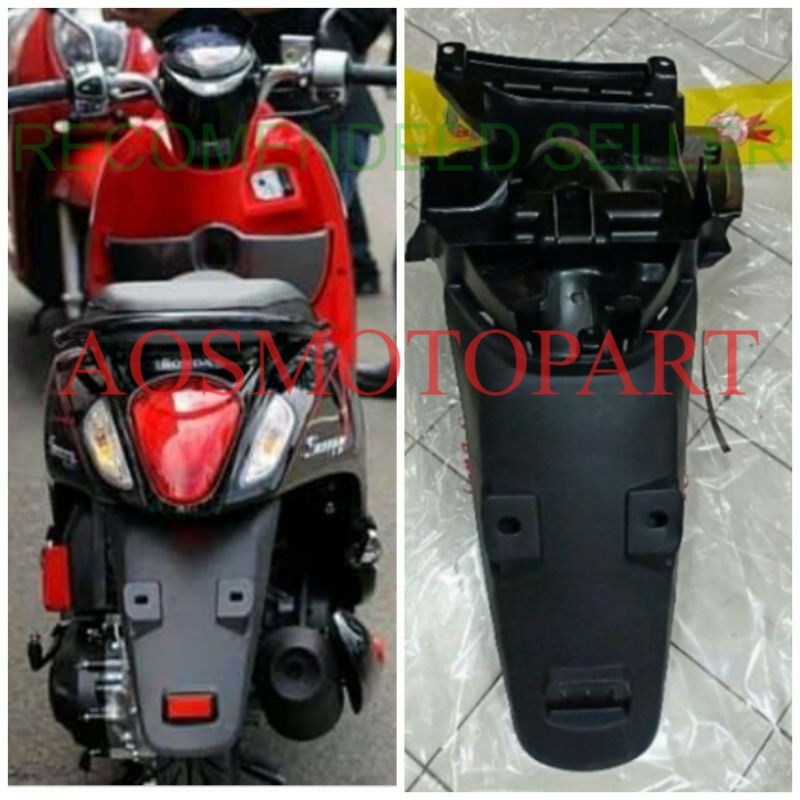 Spakbor belakang Scoopy fi 2013-2016