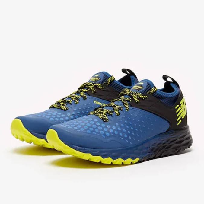 NEW BALANCE FRESH FOAM HIERRO V4 BLUE BLACK TRAIL RUN ORIGINAL BNIB | Shopee Indonesia