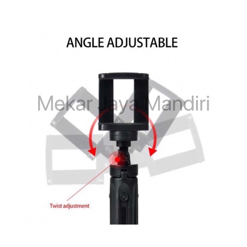 Tripod Support Mini - Phone Extendable With Holder U Satoo Penyangga HP Smartphone Kamera Smartphone