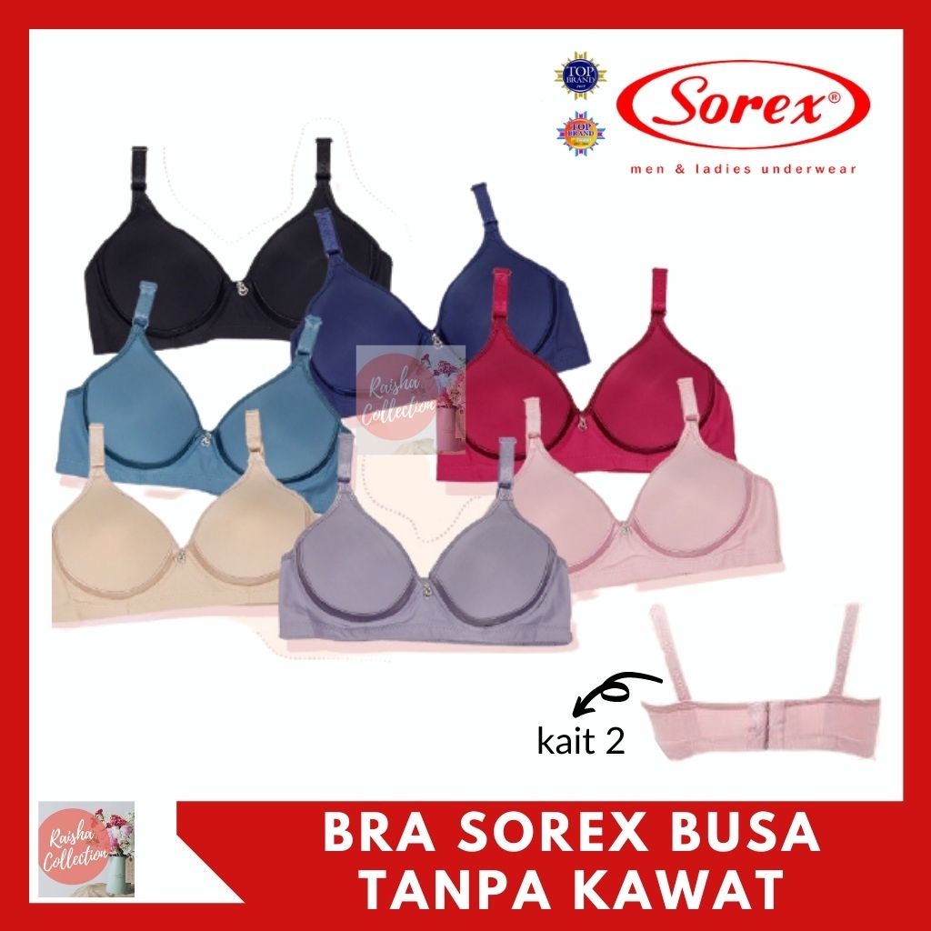 RC BH/ Bra Sorex Busa  Tanpa Kawat  Best Seller Harga 28rb!!