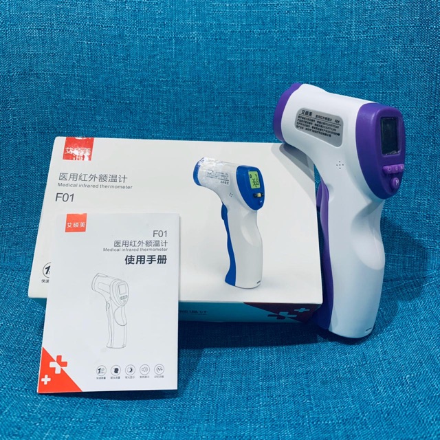 Termometer tembak infrared digital