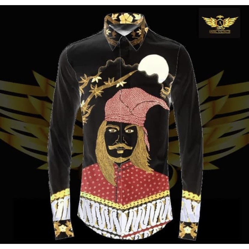 Kain Kemeja Batik Tulis Pria Wanita Lengan Pendek Panjang 22