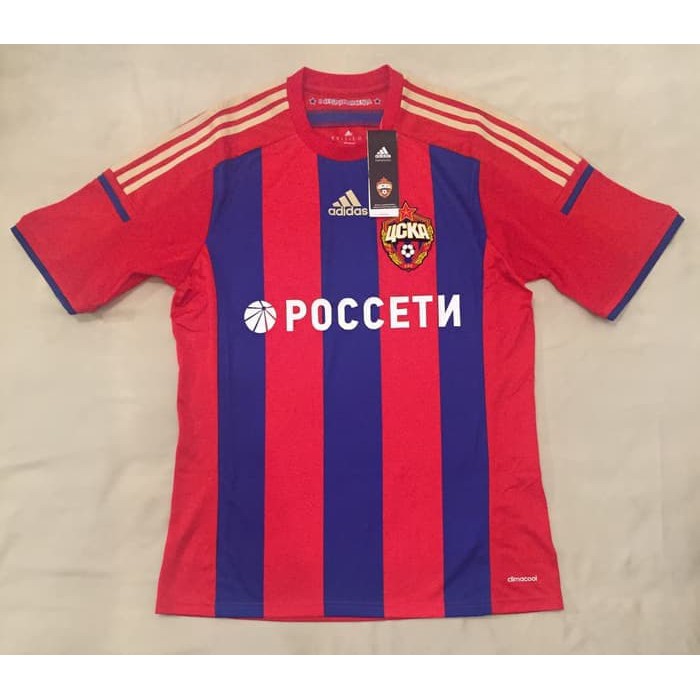 terbatas Jersey Original CSKA Moscow Home 14/15 2014 2015 BNWT dibeli