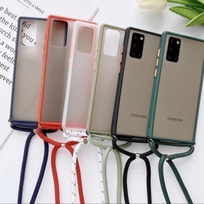Samsung S21 S21 Ultra S21 Plus Soft Case Tali Gantung Hp Selempang Lanyard Aero