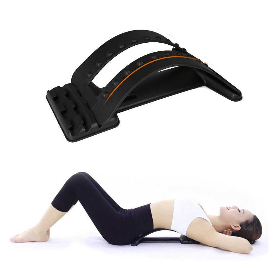 Alat Penunjang Kesehatan Punggung Sandaran Lumbar Support Luqi- D868