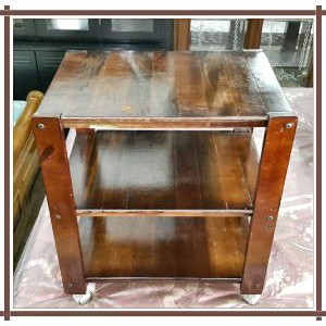 Promo Rak Dorong 3 Susun Kayu Ramin Limited