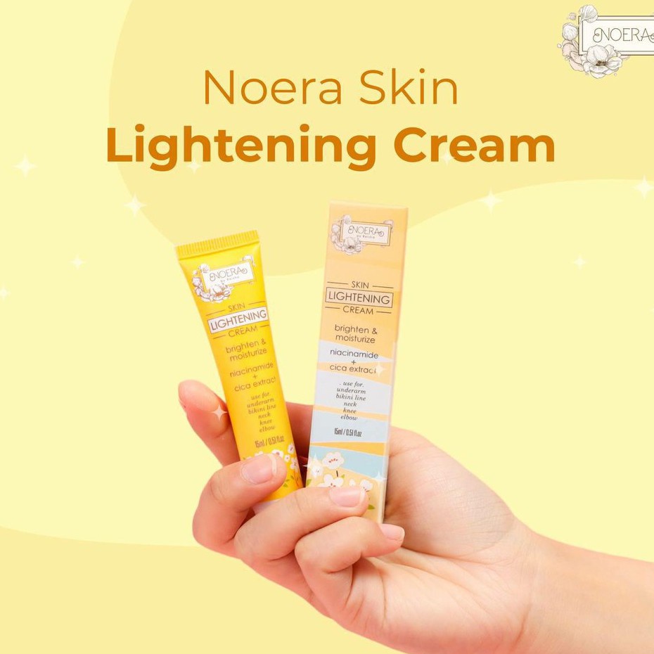 ✨ AKU MURAH ✨Noera Skin Lightening Cream Underarm // Pencerah Lipatan Penghilang Bekas Luka Underarm Cream BPOM