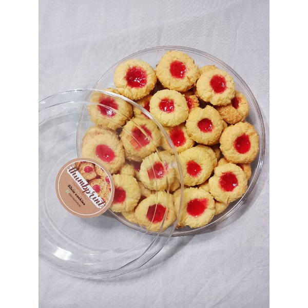 

THUMBPRINT HOMEMADE BY SILVIA COOKIES 500gr