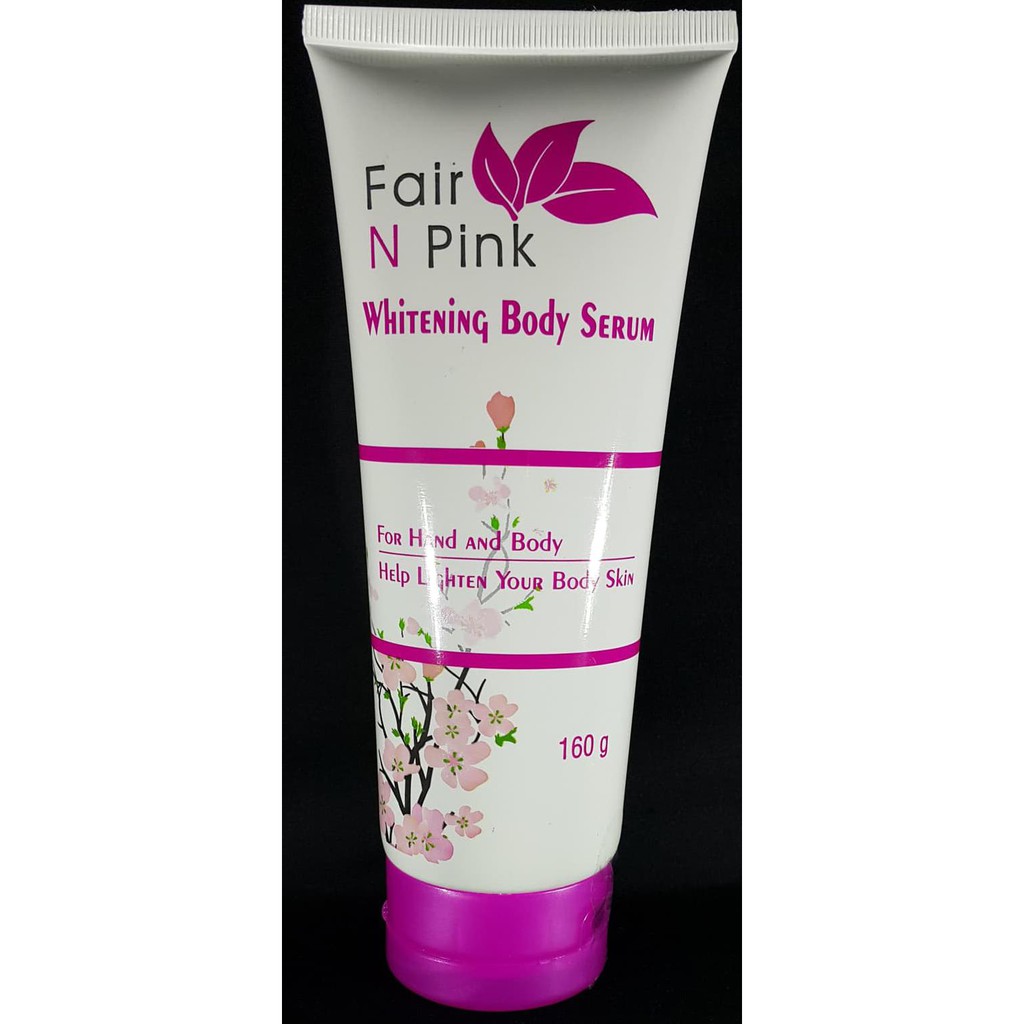Perawatan Tubuh Fair N Pink Whitening Body Serum Perawatan Tubuh