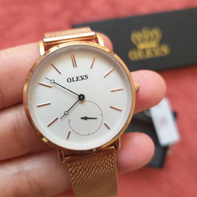 OLEVS - JAM TANGAN WANITA ORIGINAL - ANTI AIR