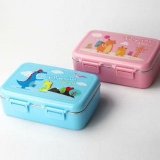 Kotak Makan Yooyee 3 Sekat Stainless 627