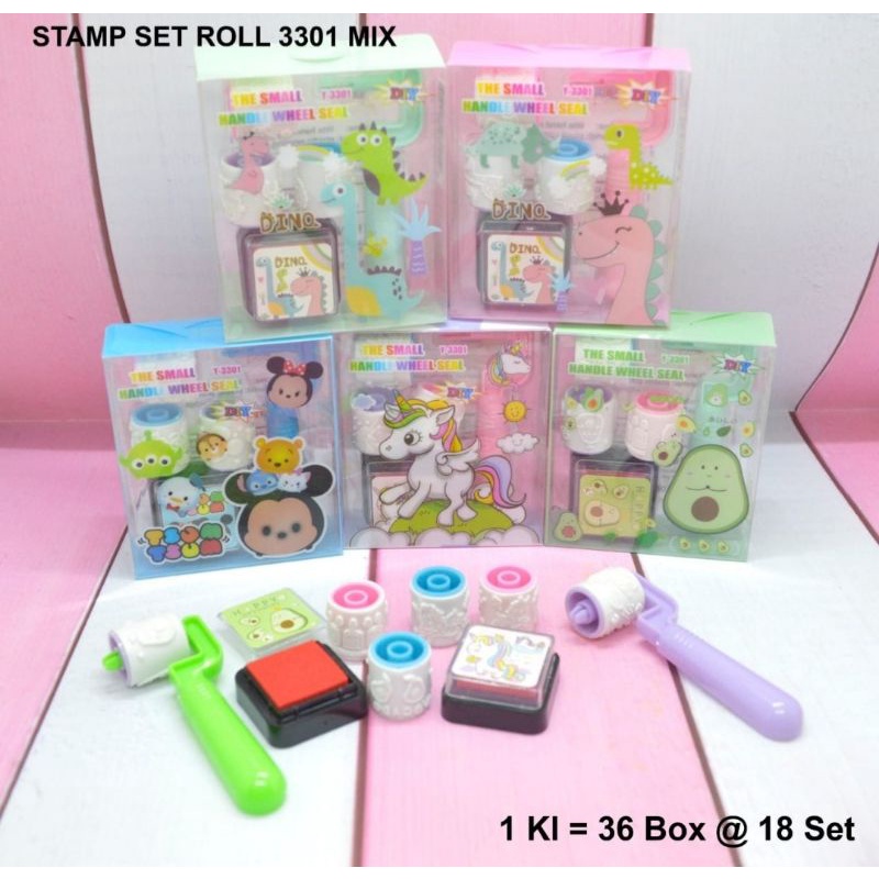 

stamp set rol karakter