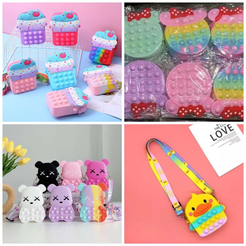 tas pop it,tas pop it viral,tas pop it anak anak,tas pop it murah