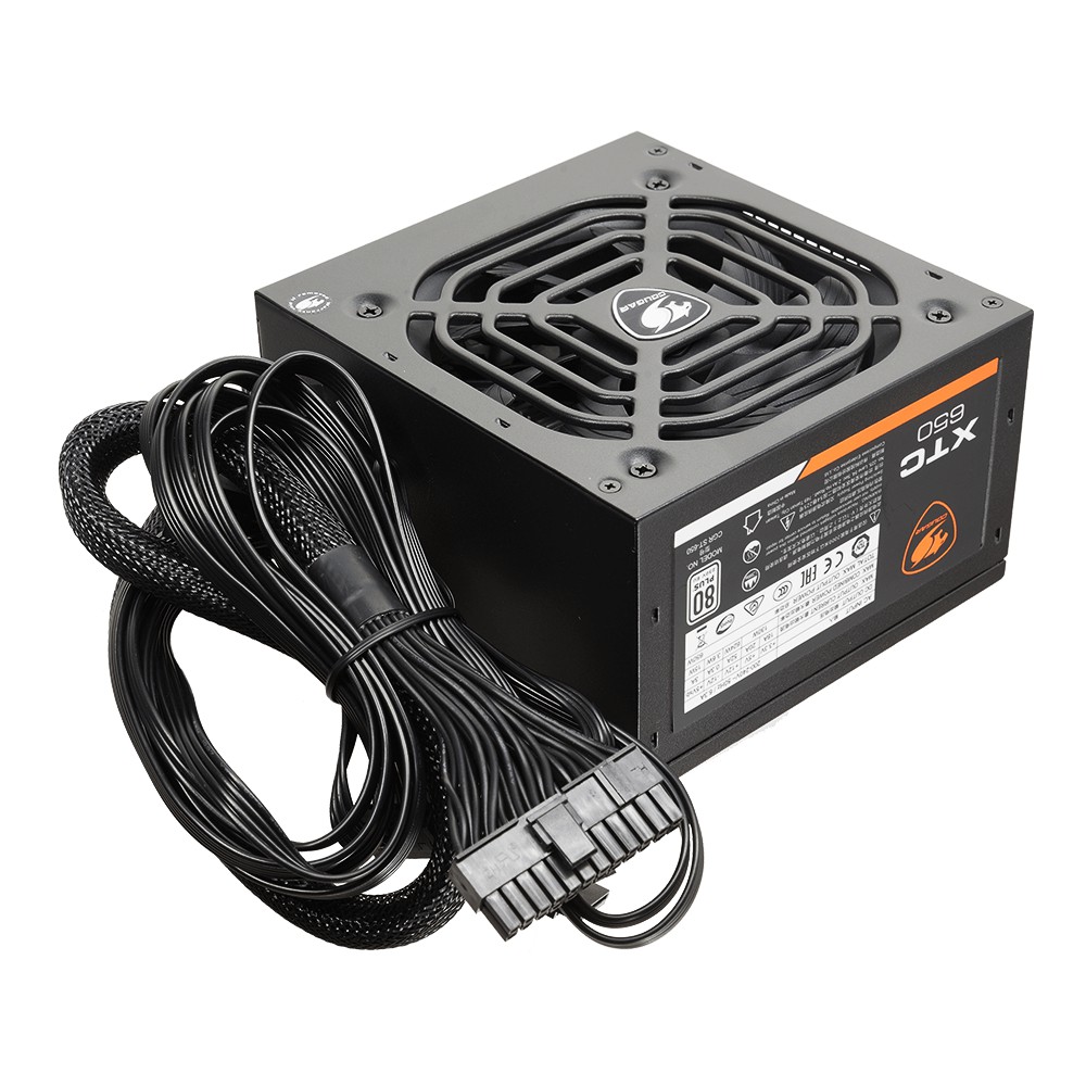 COUGAR GAMING PSU XTC650 80+ White 650watt Power Supply