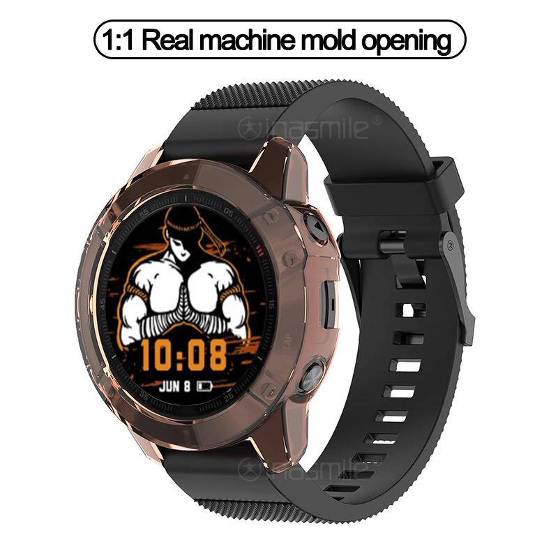 Casing Bumper Case Silikon Transparan Untuk Garmin Fenix 5 5X Fenix5 Fenix5X