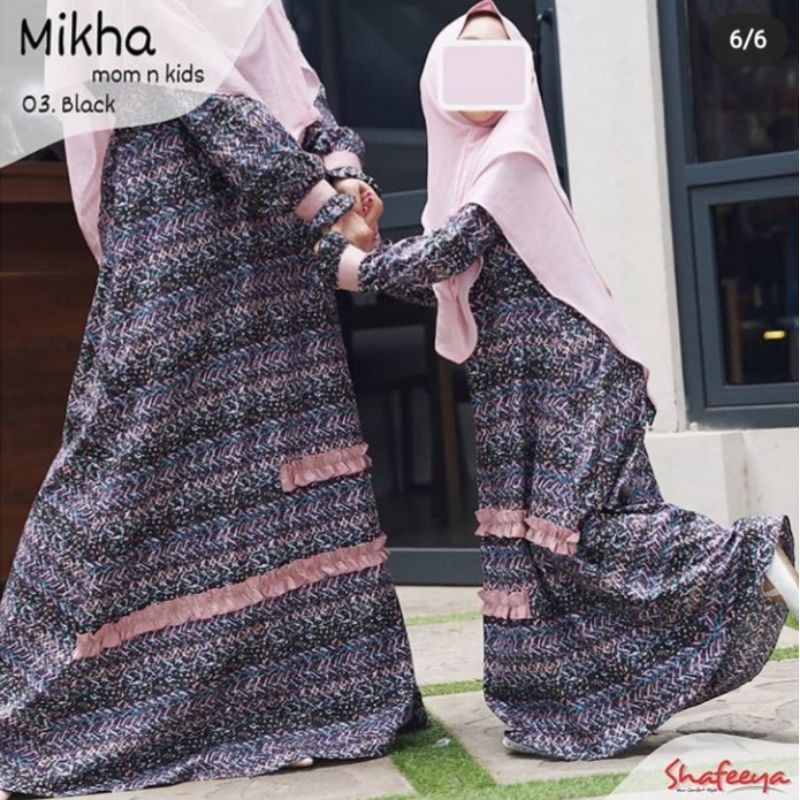 MIKHA KIDS BY SHAFEEYA || BLACK